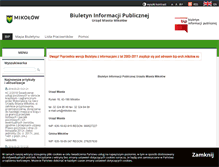 Tablet Screenshot of bip.mikolow.eu